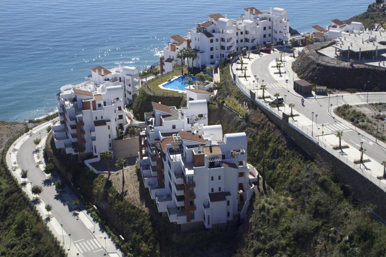 Impresionante Apartamento Vista Mar Frontal Torrox Buitenkant foto