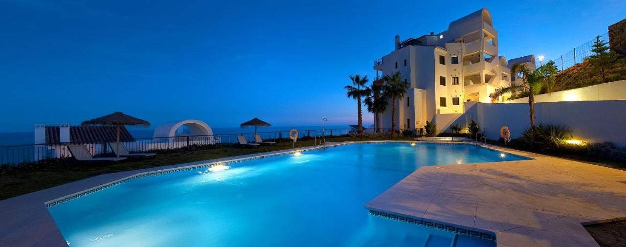 Impresionante Apartamento Vista Mar Frontal Torrox Buitenkant foto